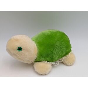 Atlanta Gerber Products Turtle Plush Green Lace 10 Inch Stuffed Animal Toy